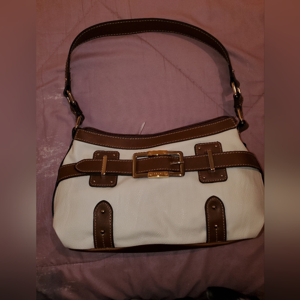 Chaps white purse